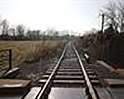 Lucart, trasferimento della cellulosa dalla gomma alla rotaia.