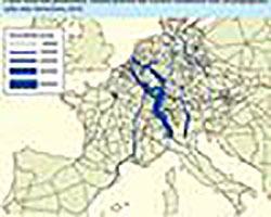 Traffico transalpino, la ferrovia ci guadagna.