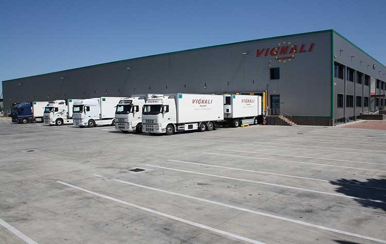 Vignali trasporti, nasce il nuovo magazzino