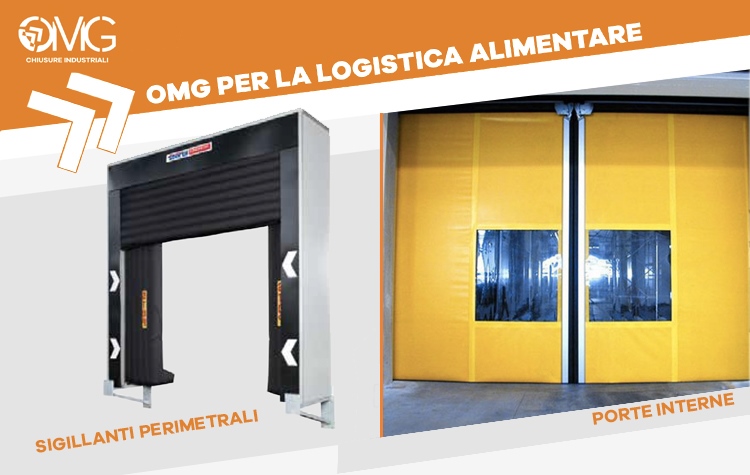 Soluzioni logistiche per la catena del freddo: baie di carico e portoni industriali