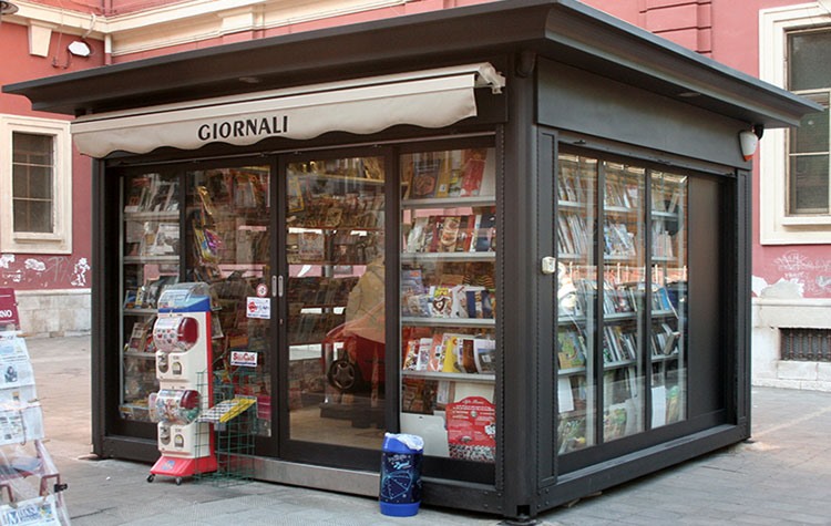 Le edicole del futuro dove farsi recapitare gli acquisti online
