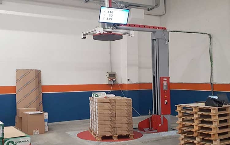 Retel presenta Rapido 3D per la rilevazione di peso e volume di pallet