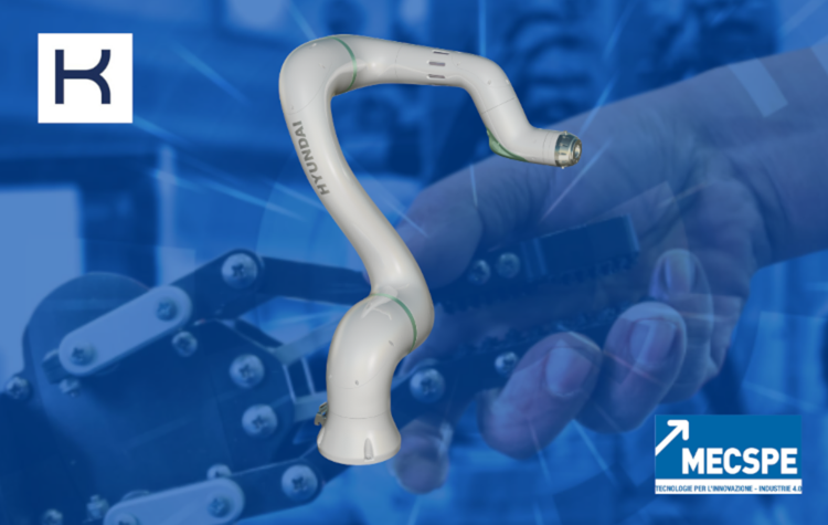 Logistica e robot: il collaborativo Hyundai nello stand MECSPE di Klain Robotics