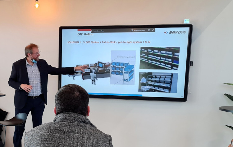 Logistica e robot: Savoye presente la nuova soluzione Haipick al demo center Log!Ville