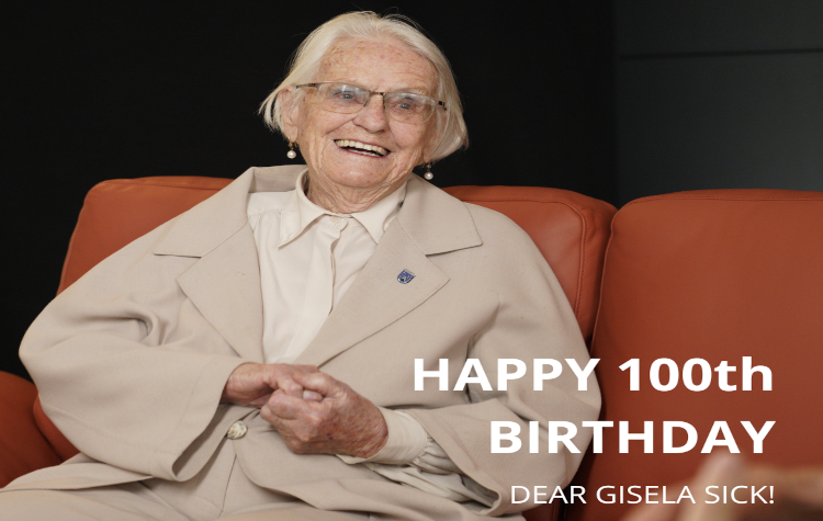 SICK festeggia il successo aziendale e i 100 anni di Gisela Sick