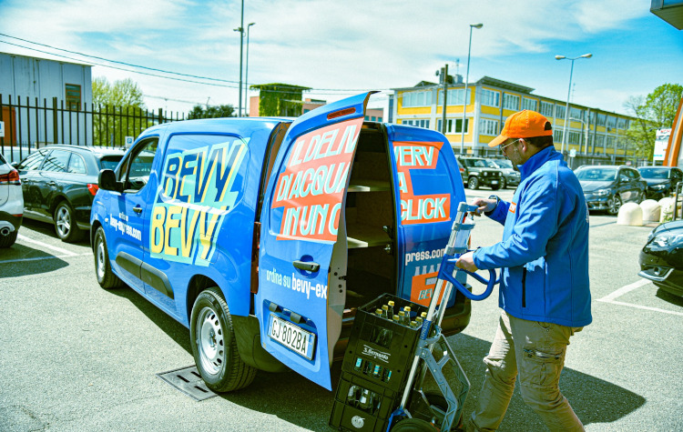 Startup logistica, a Milano cambia la distribuzione delle bevande