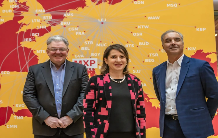 DHL EXPRESS: i vertici del Gruppo in visita a Milano Malpensa