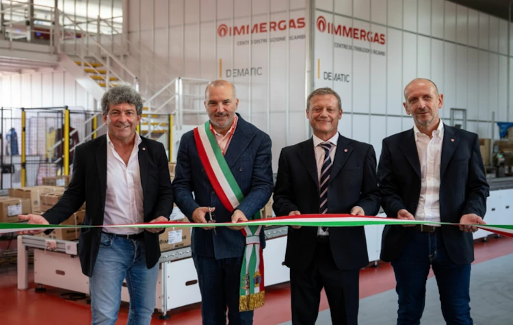 Immergas inaugura il nuovo Centro Distribuzione Ricambi con tecnologia Autostore